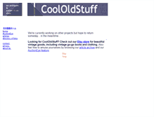 Tablet Screenshot of coololdstuff.com